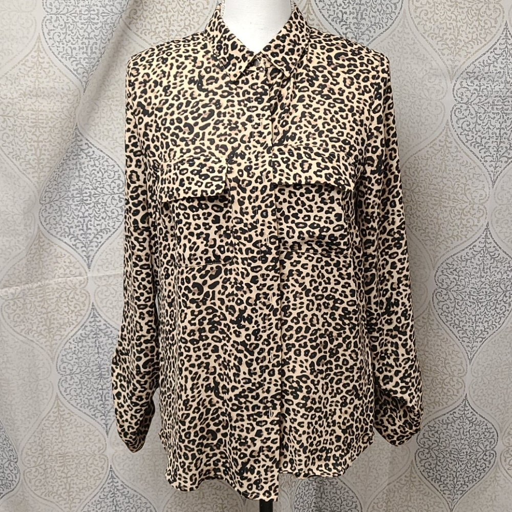 Leopard blouse